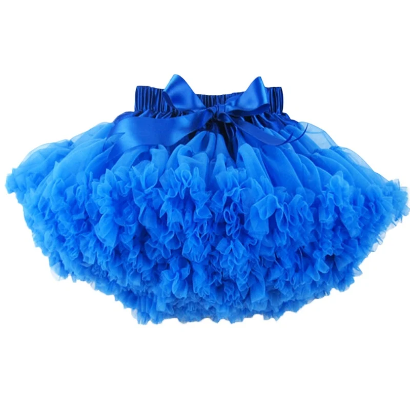 B& N изготовленный на заказ Для женщин(взрослый размер), юбка-американка для девочек(XS-XXL), платье-пачка Тюлевая юбка 2 слоя 1 слоем хлопковой подкладки для девочек наряд для родителей и ребенка пышная танцевальная юбка-американка - Цвет: royal blue