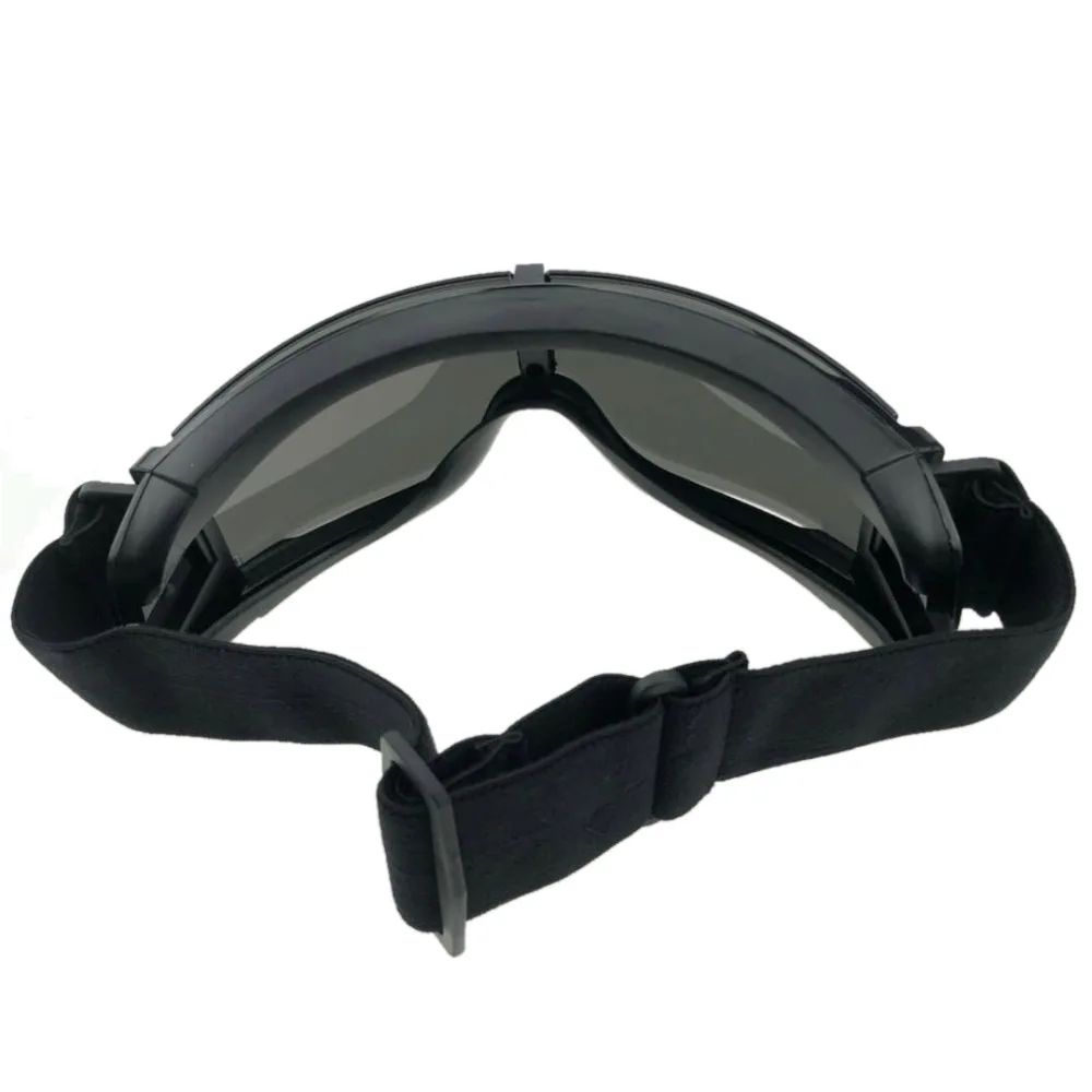Охота армейские X800 военные очки тактические армейские солнечные очки Пейнтбол Охотничьи военные очки Airsoft тактические очки с черной рамкой
