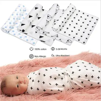 

Soft breathable Muslin Baby Blankets Newborn Photography Accessories Swaddle Wrap Organic Cotton Baby Bedding Bath Towel