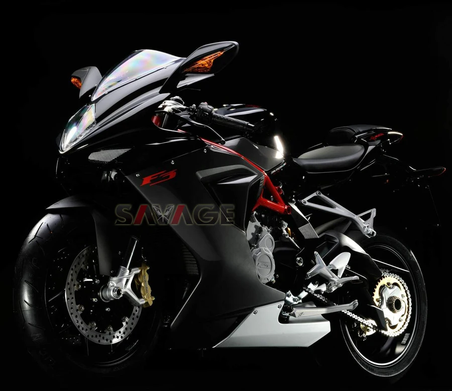 Боковые зеркала заднего вида с поворотник Для MV Agusta F3 800/675 2012- Аксессуары для мотоциклов зеркало заднего вида мерцающий индикатор