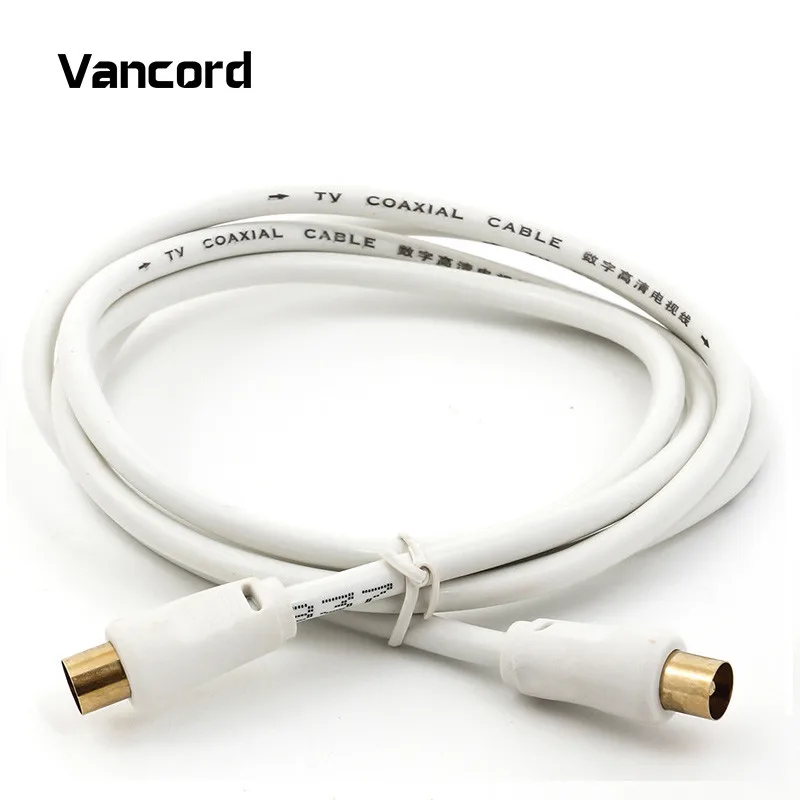 Vancord High Quality TV Coaxial Cable Male to Male TV Closed Circuit