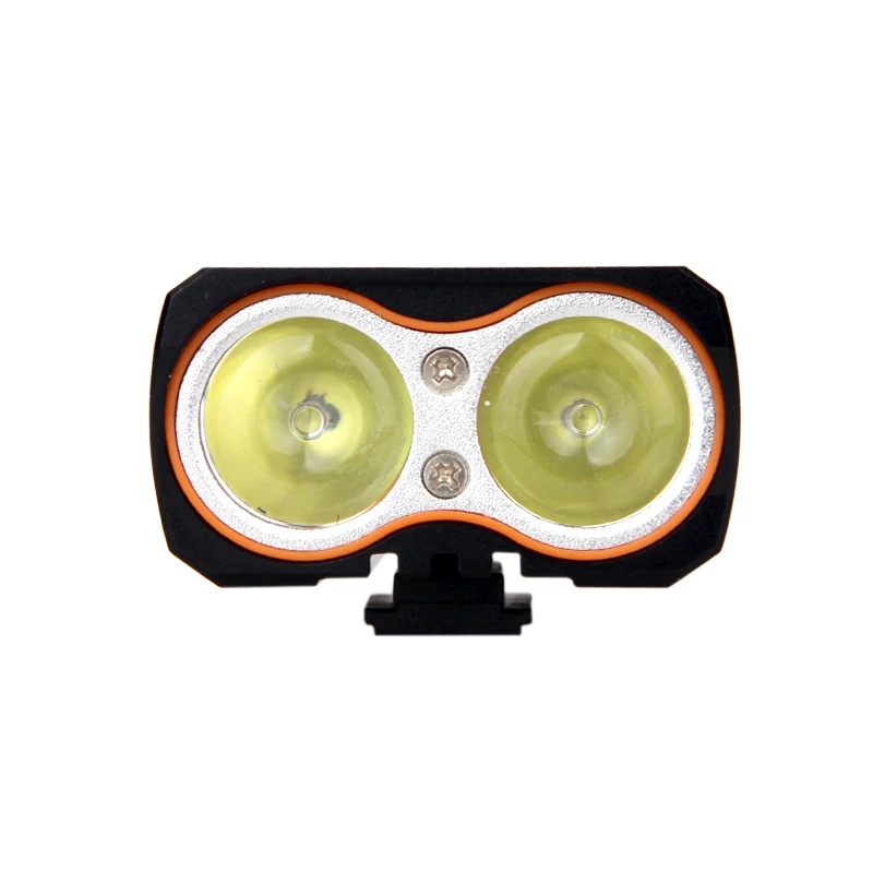 Top Waterproof Aluminum USB Bike Lamp 2400LM Front Bike Headlight 2*T6 LED Bicycle Light 3 Modes Cycling Lamp with Built-in Battery 7 Top Waterproof Aluminum USB Bike Lamp 2400LM Front Bike Headlight 2*T6 LED Bicycle Light 3 Modes Cycling Lamp with Built-in Battery 7