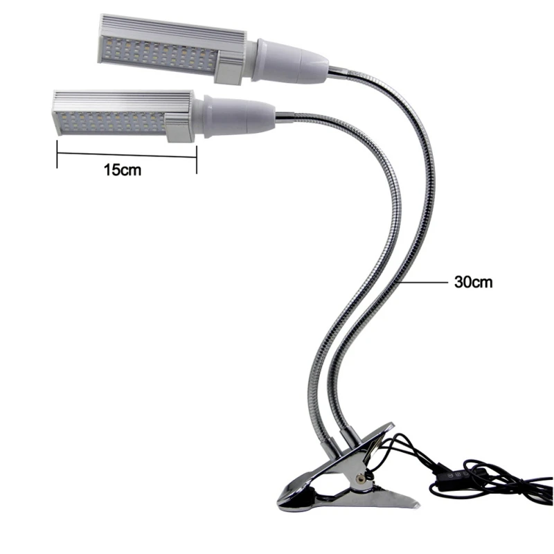 

Timer Dimmable Grow LED USB Charging LED Grow Light Full Spectrum Tube Lamp For Plants With Clip