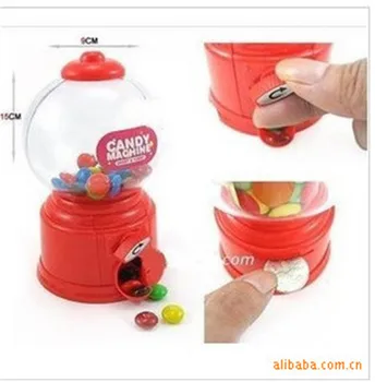 

Best Selling! Piggy bank Mini twist sugar Candy box Candy Machine +Free Shipping