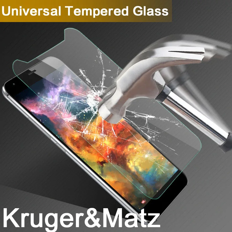 

Universal Protection Tempered Glass Film For Kruger&Matz Move 7/5/6 plus 5.0 inch 9H 2.5D Screen Protector KM0432 KM0433 KM0443