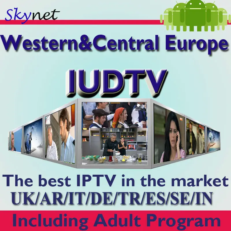 Western and central europe 2gb tv