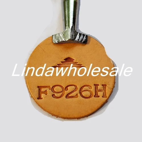 Инструмент для кожи, инструмент для печати F926/F926D/F926H, инструмент для штамповки, штамп для кожи - Цвет: F926H