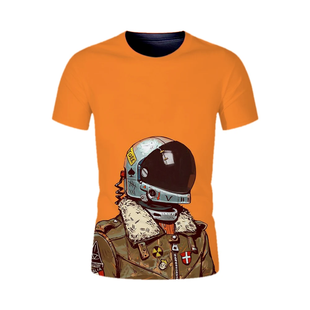 

Tshirts Mens Astronaut T-Shirt 3D Printed T Shirts Boys Kids Teens Tops Tee Shirt Korean Ulzzang Style Graphic Womens Clothes