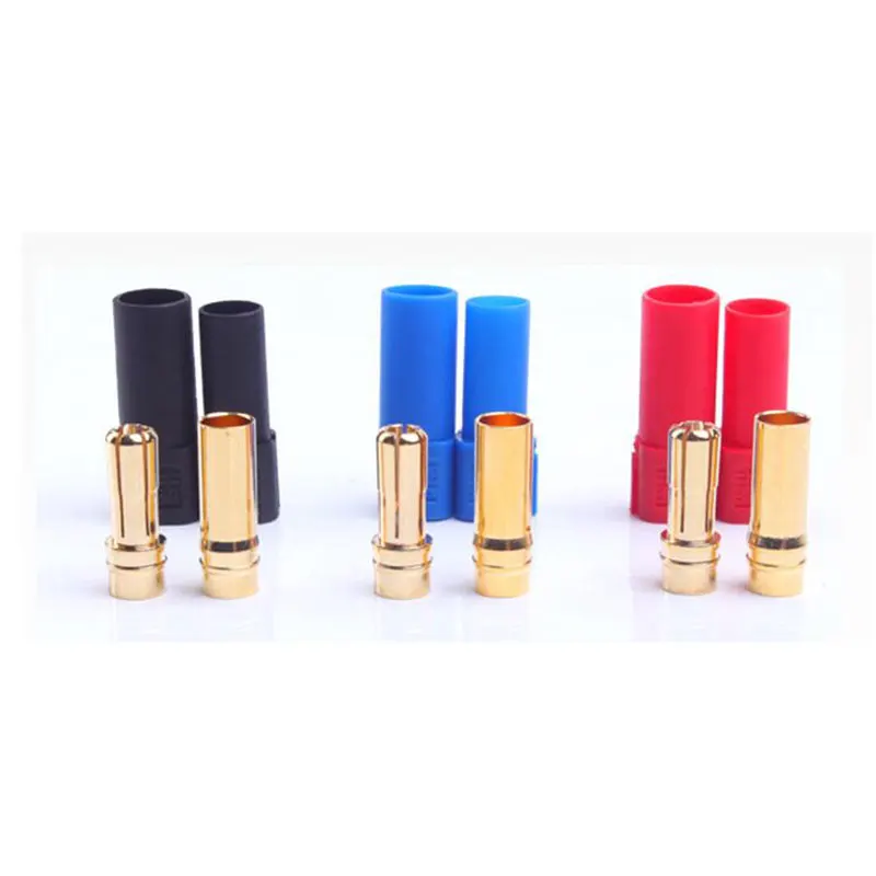 

9Pairs AMASS XT150 Connector Adapter Male Female Plug 6mm Gold Banana Bullet Plug