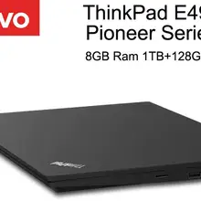 Популярный Ноутбук lenovo ThinkPad E490 Pioneer Series с 14 дюймовым FHD антибликовым экраном i7 i5 cpu 8GB 1 ТБ AMD выделенный