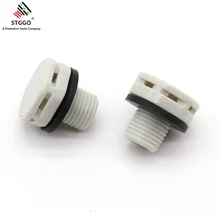 Пластиковая крышка контейнера M12 вентиляционная прокладка PTFE