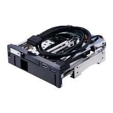 Uneatop ST7222U 2.5+3.5 inch Dual Bay 2-bay SATA HDD Rack Enclosure