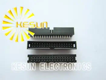 

100PCS/LOT DC3-34P 2.54mm 34P 34Pin Straight Male Box Header