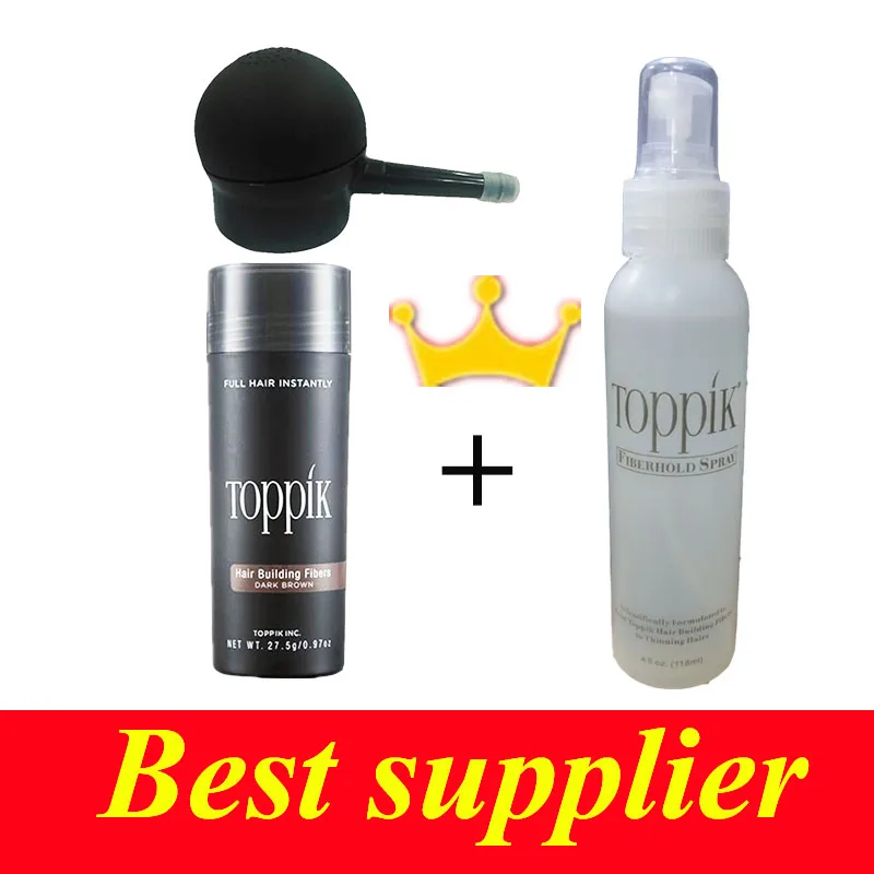 Buy TOPPIK thinning hair loss fibers and applicator