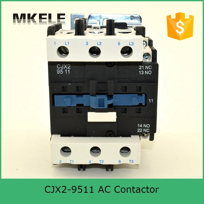 HighQuality CJX2 9511 3P+NO+NC 380V AC 3 95A Nonc Electrical Contactor
