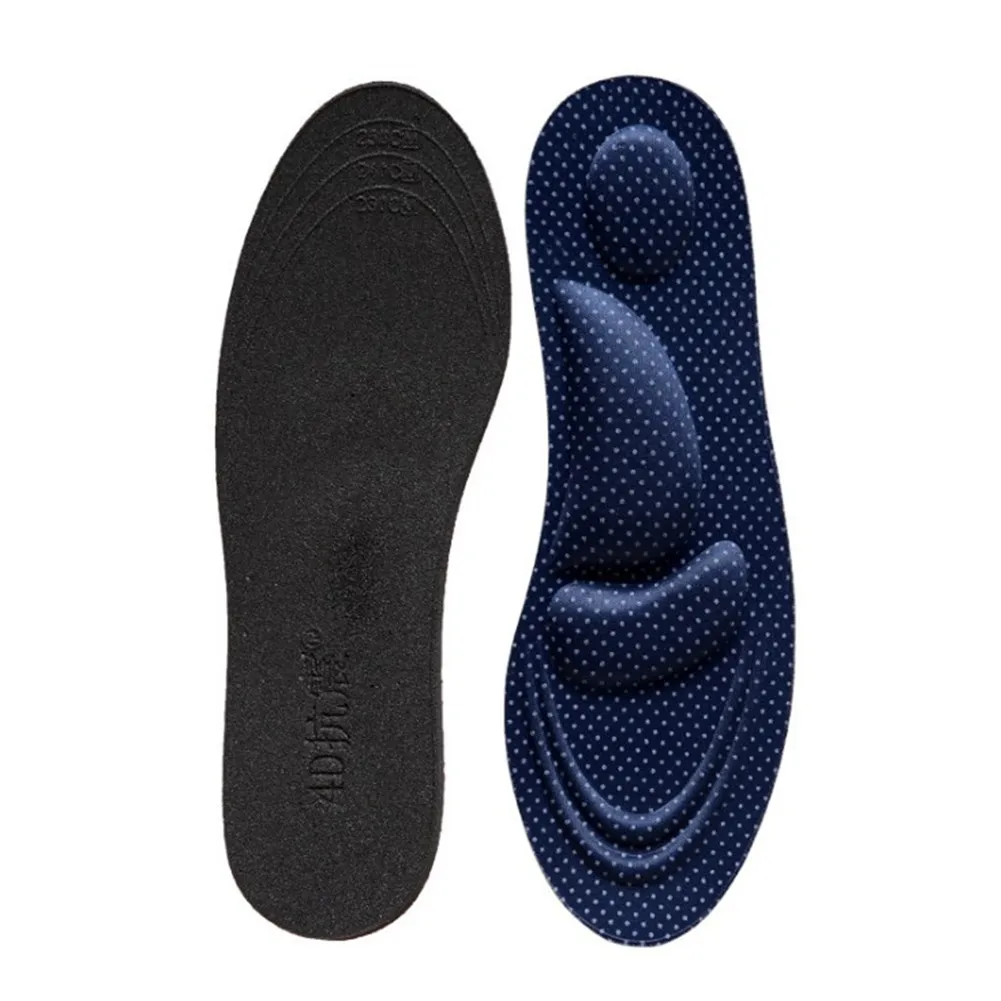 Высокого качества 4D унисекс Стельки из пены, запоминающие форму мягкая стелька на высоком каблуке обувь Pad боли вставка Подушка вкладка