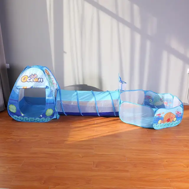 36 Styles Portable Baby Playpen Children Ball Pit with Basketball Hoop Kids Dry Ball Pool Folding Indoor Outdoor Game tent Toys 5