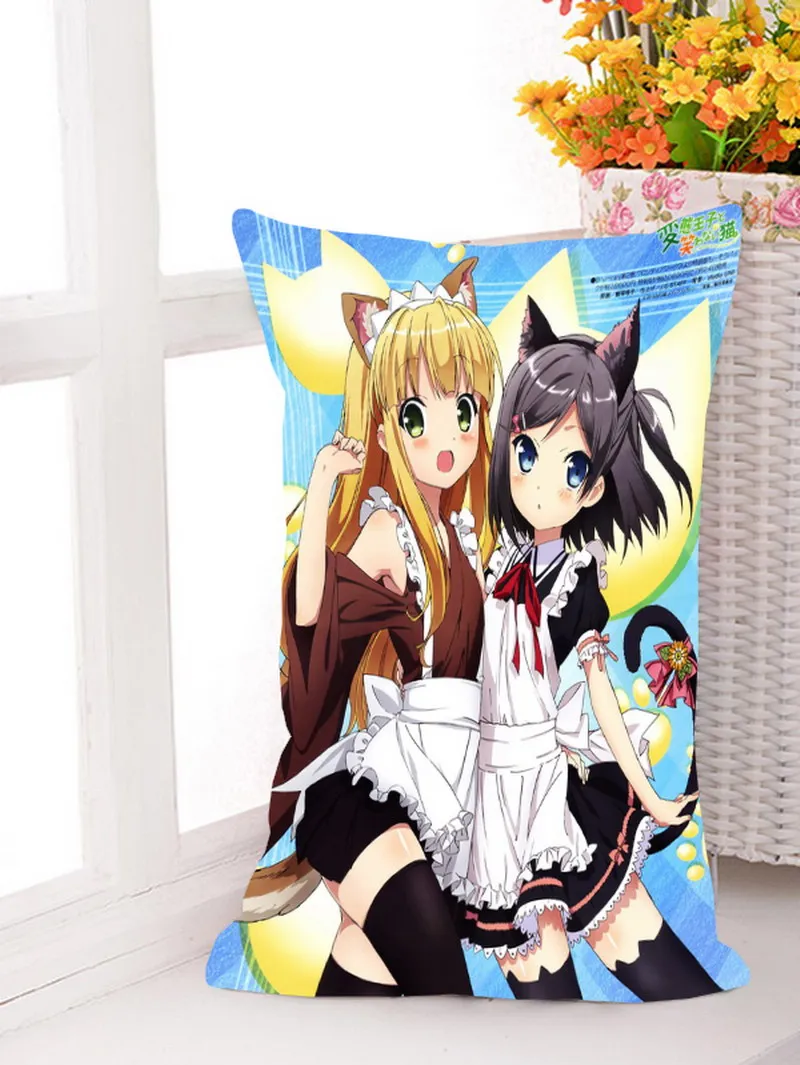 Домашний текстиль Hentai Ouji To Warawanai Neko Anime полиэстер/Микрозамша/2WT 45*35 см