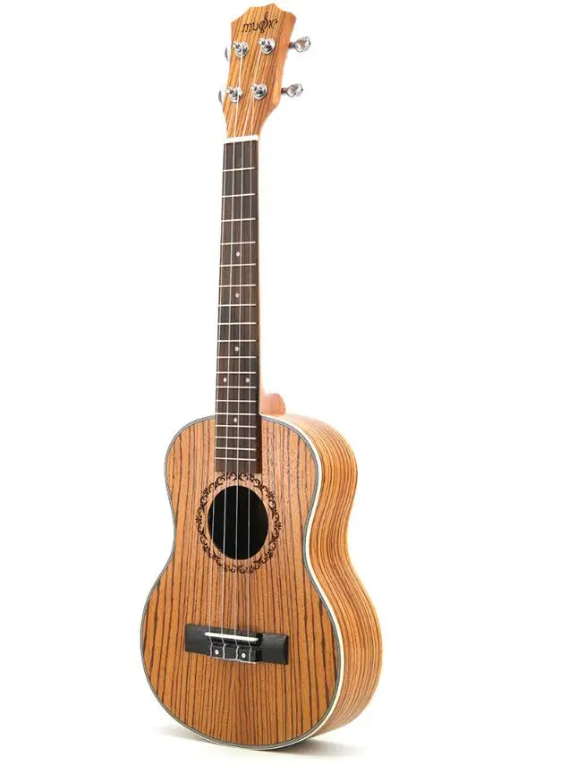 

26 inch ukulele zebra wood ukulele small guitar beginner entry instrument free shipping
