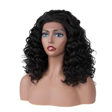 Синтетические кудрявые синтетические парики для женщин на каждый день