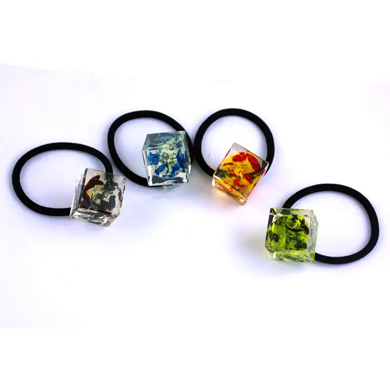

New style headband small fresh sequins hair ring / resin round personality hair rope rubber band hair accessorie F12