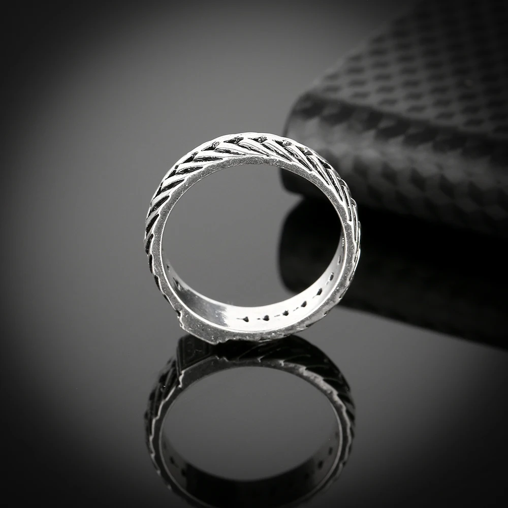 316L кольцо будды ручной работы из нержавеющей стали унисекс байкерское кольцо панк Европейский стиль Мужские кольца на цепочке для женщин ювелирные изделия