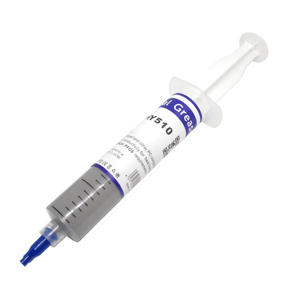 

New HY510 Gray Thermal Grease CPU Chipset Cooling Compound Silicone Paste for PC Computer CPU Heat Sink Chip