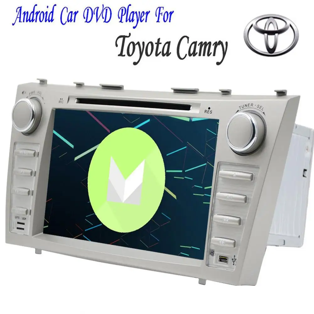 Perfect Android6.0 OS 8" Car DVD Player Radio Stereo GPS Wifi for Toyota Camry 2007-2012 3