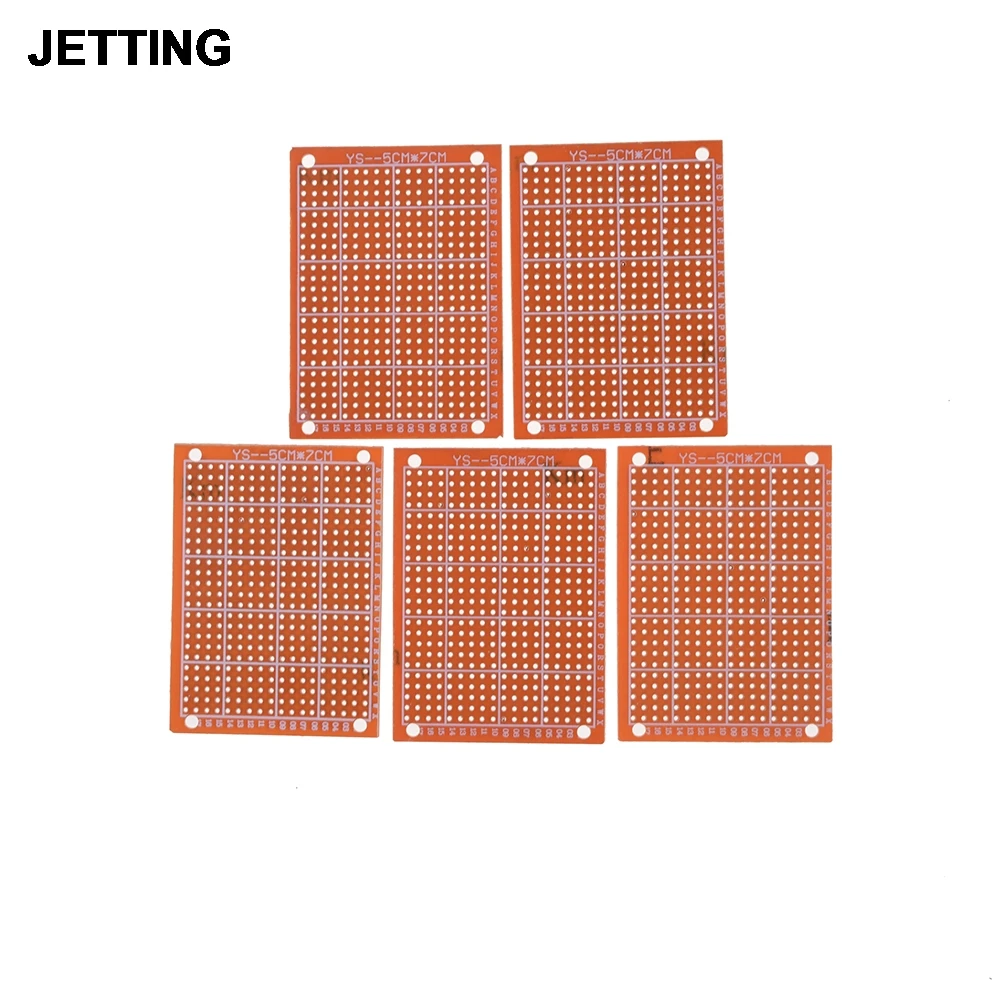 10pcs 5X7CM 1.2mm PCB Protoboard Circuit Board Prototype Single Side Copper Plate | Обустройство дома