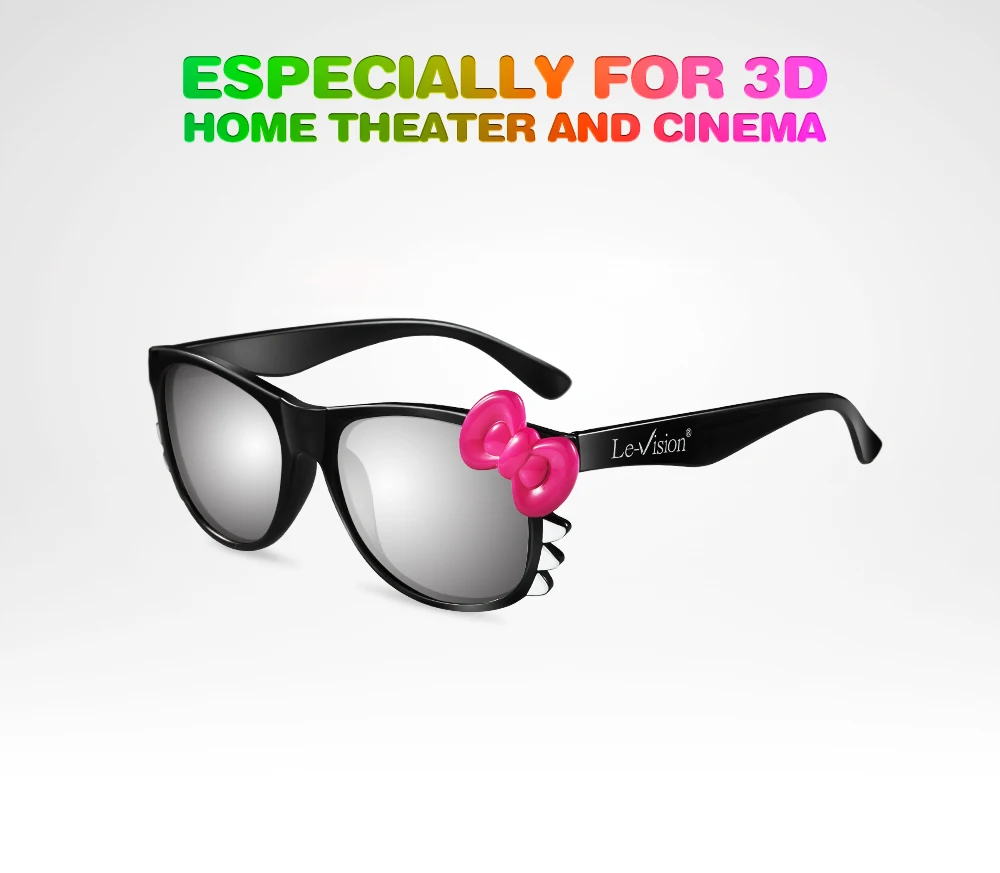 Le Vision Kid Reald 3d Glass Children 3d Glasses Polarized Girls