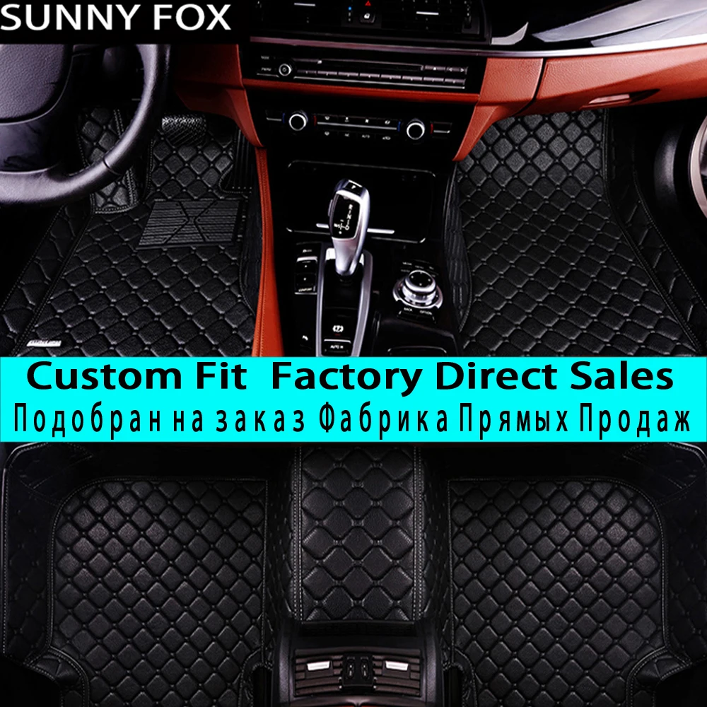 

SUNNYFOX Car floor mats for Buick Enclave Encore Envision LaCrosse Regal Excelle GT XT 5D car-styling carpet floor liner