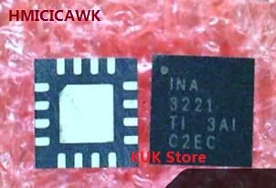 

HMICICAWK Original 100% NEW INA3221 1NA3221 INA3221AIRGVR INA3221AIR QFN-16 5PCS/LOT