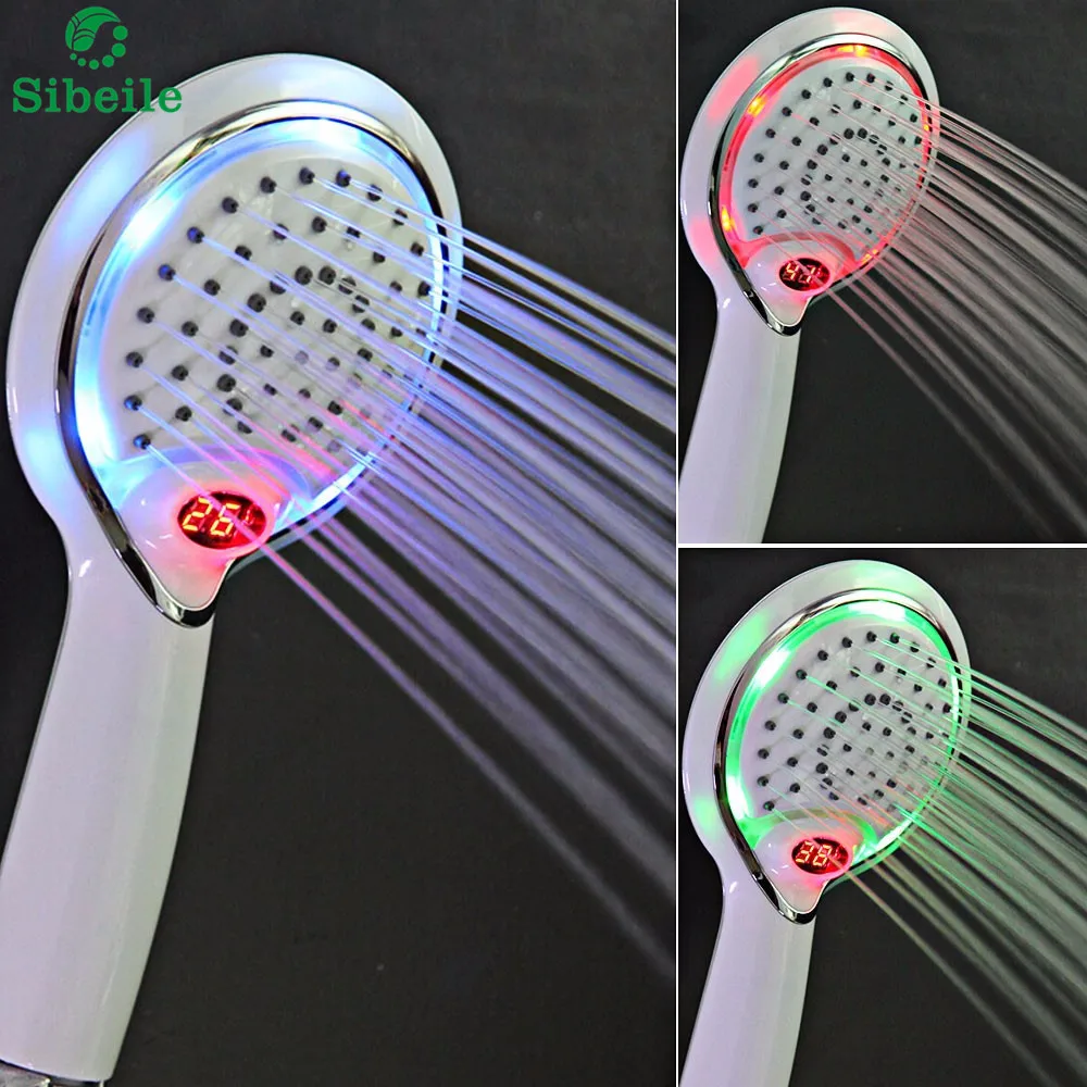 SBLE Free shipping 3 Colors LED Temperature Digital Display Handheld