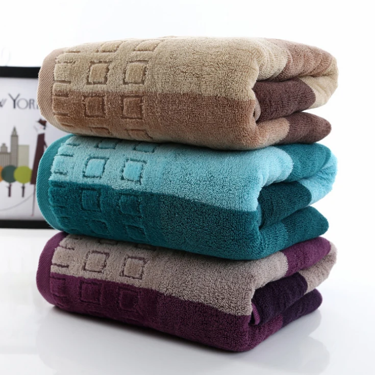 100 Cotton Thicker Adults Big Bath Towel Luxury Men Women Super Absorbent Shower Towels