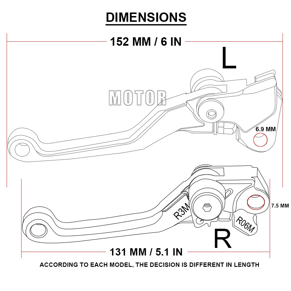 For Kawasaki KLX450R 2008- KLX450 KLX 450 R 450R CNC Motorcycle Dirt Pit Bike DirtBike Motocross Pivot Brake Clutch Levers