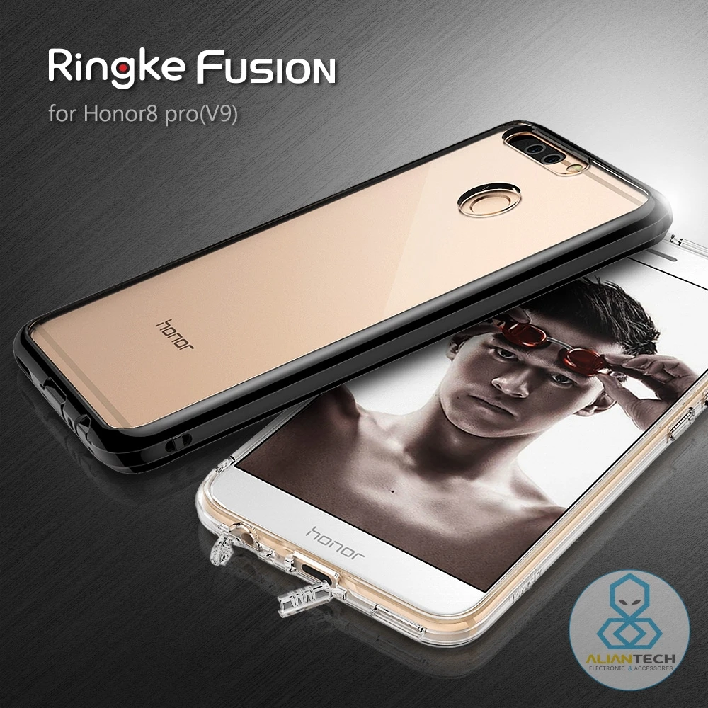 imágenes para RINGKE FUSIÓN Huawei Honor 8 Pro/V9 con Clear Back Cover + Enchufe Del Polvo Premium Híbrido Casos para Huawei Honor A Prueba de Caída V9 imágenes para RINGKE FUSIÓN Huawei Honor 8 Pro/V9 con Clear Back Cover + Enchufe Del Polvo Premium Híbrido Casos para Huawei Honor A Prueba de Caída V9