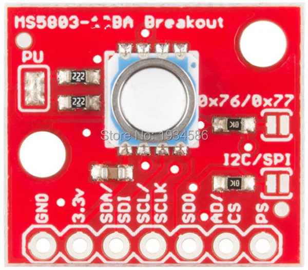 Оригинальный MS5803-01BA MS5803 01BA Высокоточный жидкий газ датчик напряжения модуль