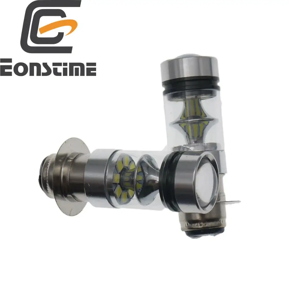 

Eonstime 1pcs BA20D H6 3030 Chip 20LED 60W Motorcycle Fog DRL Light Lamp Bulb White Signal Brake Parking Motorbikes