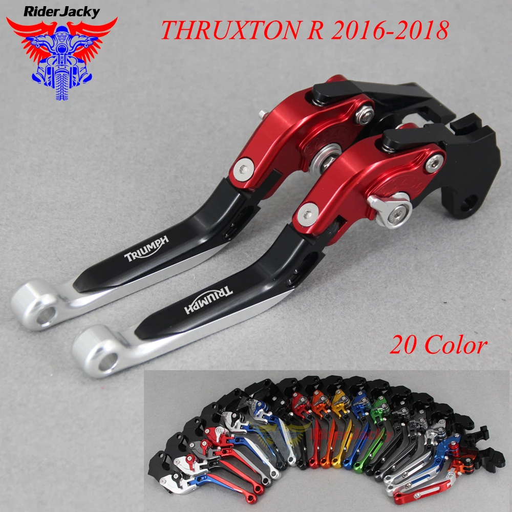 CNC Выдвижной Складной Рычаг Сцепления Мотоцикла для Triumph THRUXTON R 2016 2018 2017|Рычаги