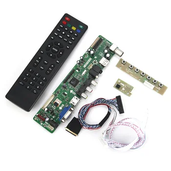 

(TV+HDMI+VGA+CVBS+USB) For B140RW02 V0 LP140WD2 T.VST59.03 LCD/LED Controller Driver Board LVDS Reuse Laptop 1600x900