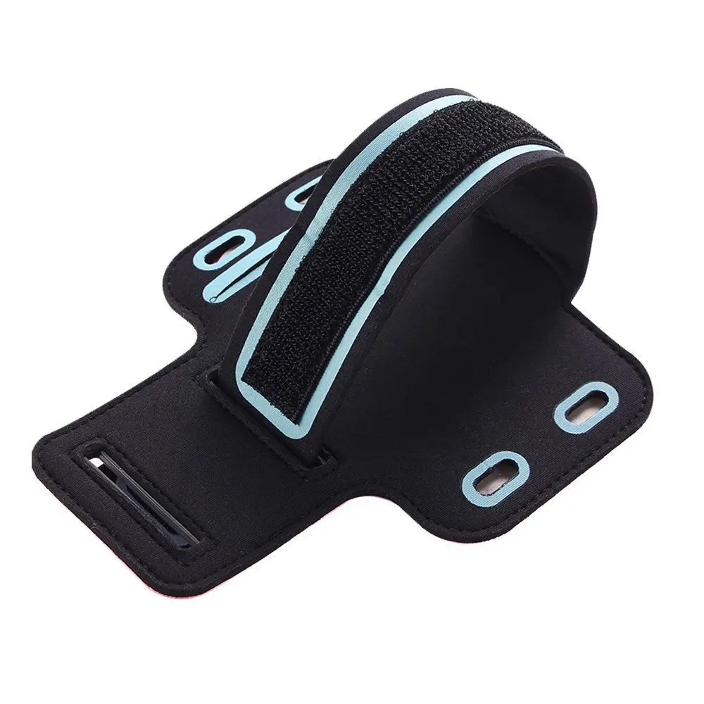 Outdoor Arm Pack Fashion Riding Waterproof Wrist Polyester Transparent Finger Bag Touch Screen Phone Bag Mobile Phone Armband