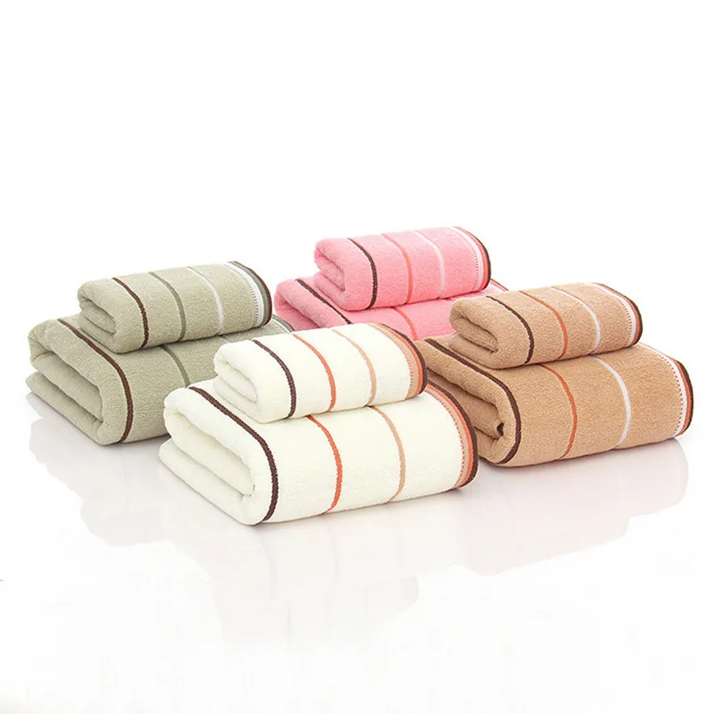 100 Cotton Factory wholesale cotton white purple towel jacquard towel