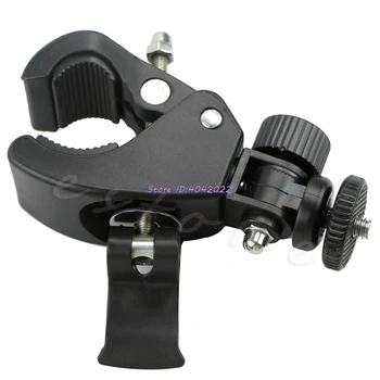 

New Bicycle Bike Handlebar Mount 1/4 Screw Clamp Bracket Tripod For Camera DV-34#/CC