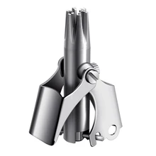 Машинка для стрижки волос в носу из нержавеющей стали Мини Портативная машинка для удаления волос в носу@ ME88