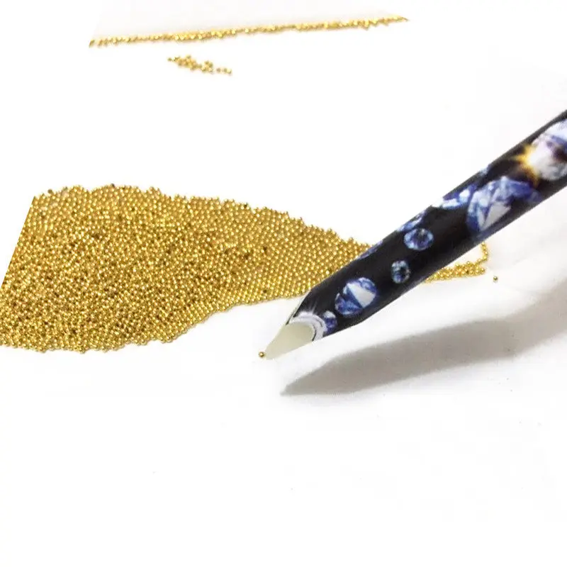 New 2pcs Nail Art Wax Pen Nail Rhinestone Picker Pencil Gem Crystal Pick Up Tool For Beauty Nail Art Tools