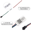5-24V Mini 3 key RF 17 key 21 key LED Pixel Strip Light Controller USB 17 Key SP110E Bluetooth APP Controller for WS2811 WS2812B ► Photo 3/6