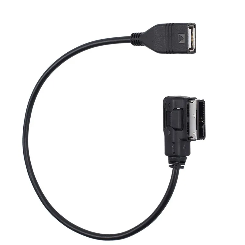 

Auto Music Interface AMI / MDI Media-In Auxiliary Input USB 2.0 Flash Drive Adapter Cable
