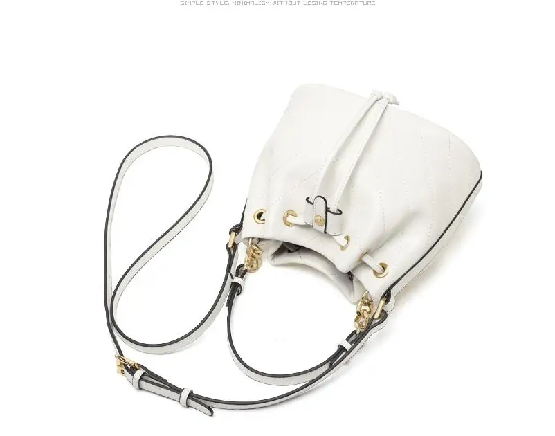 FOXER Роскошная модная Высококачественная сумка-мессенджер 2019 Новая модная сумка на одно плечо Большая вместительная простая сумка-ведро