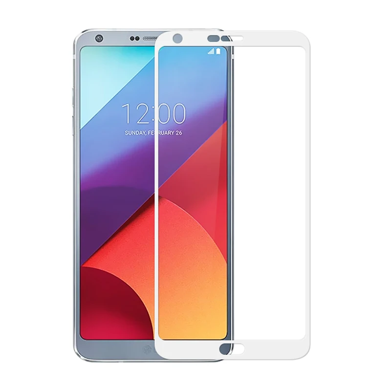 Полное покрытие взрывозащищенное Переднее стекло для LG V50 K40 G6 G7 G8 V30 Plus V40 V20