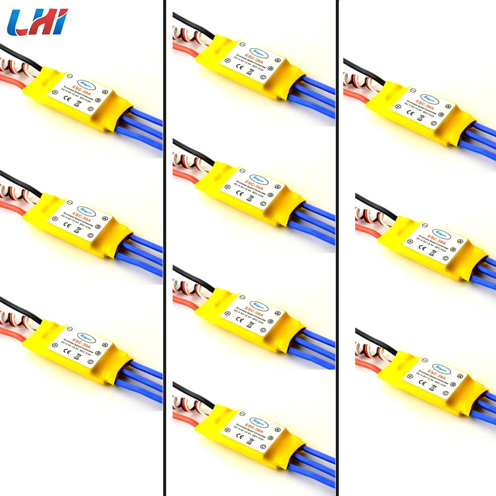 Beste LHI XXD 30A ESC voor Borstelloze Motor van Multicopter Quadcopter Speed Controller RC deel ESC T rex 450 Helikopter